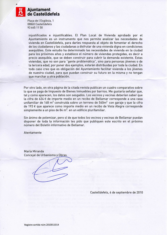 Carta miranda